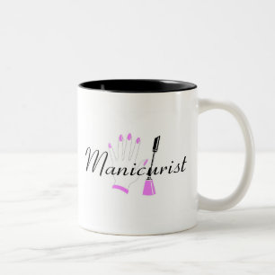 Caneca De Café Em Dois Tons Manicuro