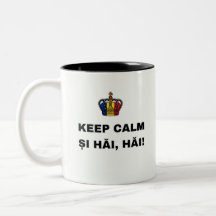 MANTENHA A CALMA ȘI ALEGRIA, ALEGRIA!