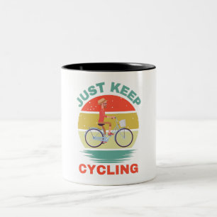 CANECA DE CAFÉ EM DOIS TONS MANTENHA O CICLO