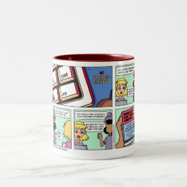 Caneca De Café Em Dois Tons Manutenção percussão?