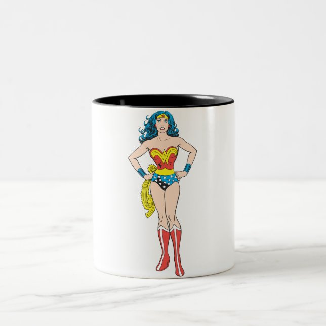 Caneca De Café Em Dois Tons Mãos Maravilhas em Hips (Centro)