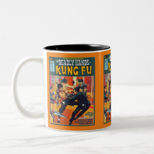 Caneca De Café Em Dois Tons Mãos Mortas 20