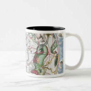 Caneca De Café Em Dois Tons Mapa do hemisfério sul 2