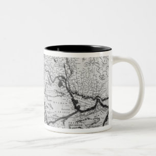 Caneca De Café Em Dois Tons Mapa do império otomano