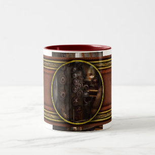 Caneca De Café Em Dois Tons Maquinista - Você tem um equipamento e tanto aí