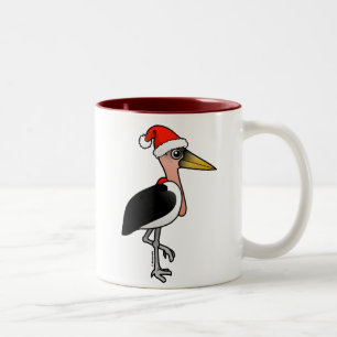 Caneca De Café Em Dois Tons Marabou Stork Papais noeis