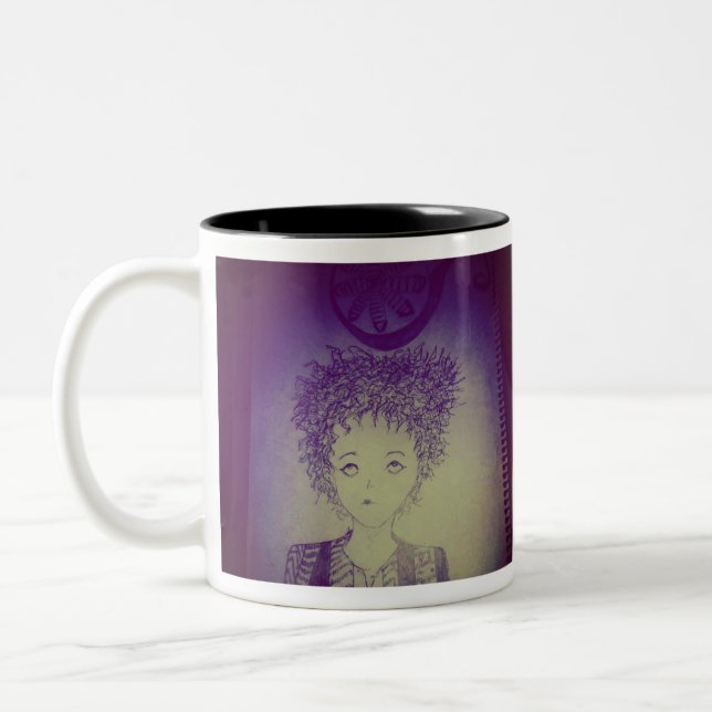 Caneca De Café Em Dois Tons Maravilha infantil (Esquerda)