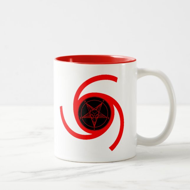 CANECA DE CAFÉ EM DOIS TONS MARCA DO DIABO (Direita)