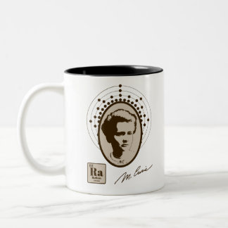 Caneca De Café Em Dois Tons Marie Curie