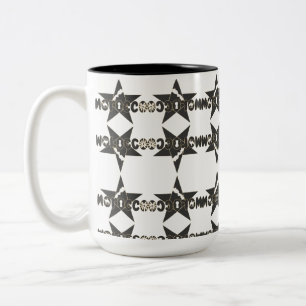 Caneca De Café Em Dois Tons Marrocos é o lar, a história e o coração