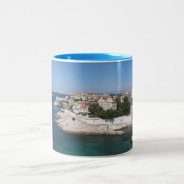 Caneca De Café Em Dois Tons Marselha França (Centro)