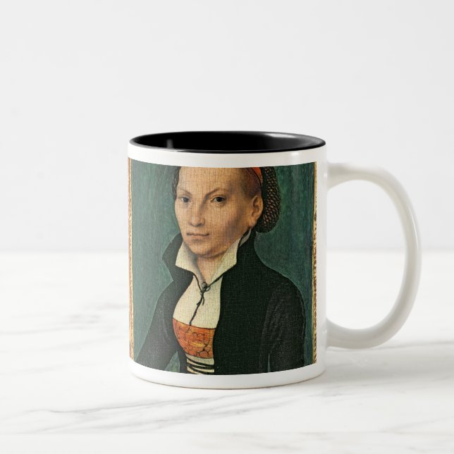 Caneca De Café Em Dois Tons Martin Luther, Katharina von Bora, c.1526 (Direita)