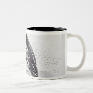 Caneca De Café Em Dois Tons Martinho pescatore preto e branco