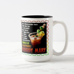Caneca De Café Em Dois Tons MARY SANGRENTA, Brunch dos Campeões