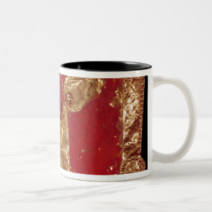 Caneca De Café Em Dois Tons Máscara do Inca