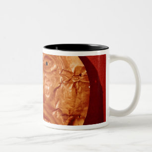Caneca De Café Em Dois Tons Máscara funerária de Calima, de Restrepo, Cauca