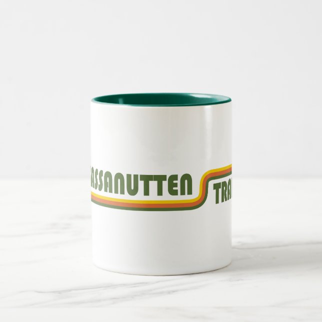 Caneca De Café Em Dois Tons Massanutten Trail Virginia (Centro)