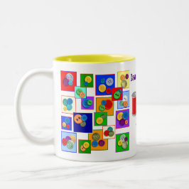 Caneca De Café Em Dois Tons Mastigar e Salvar!