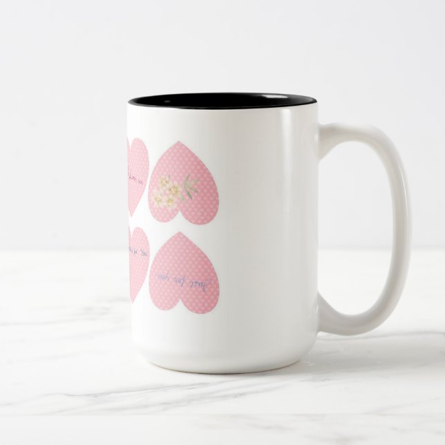 Caneca De Café Em Dois Tons Mata de café (Direita)