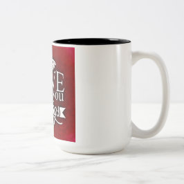 Caneca De Café Em Dois Tons Mata de café
