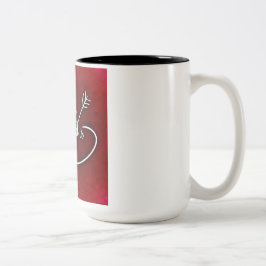 Caneca De Café Em Dois Tons Mata de café