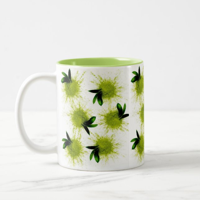Caneca De Café Em Dois Tons Match powder Mug (Esquerda)