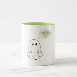 Caneca De Café Em Dois Tons Matcha please!