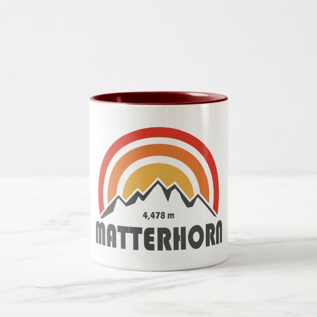 Caneca De Café Em Dois Tons Matterhorn (Centro)