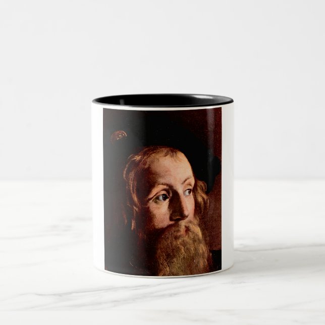 Caneca De Café Em Dois Tons Matthew, um coletor de imposto (Centro)