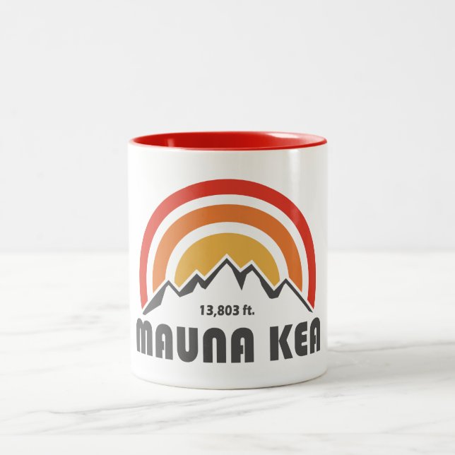 Caneca De Café Em Dois Tons Mauna Kea (Centro)