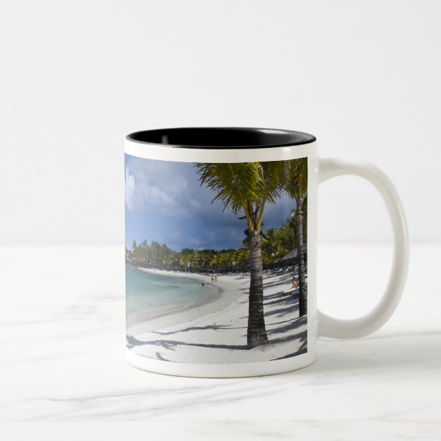 Caneca De Café Em Dois Tons Maurícia, Maurícia Oriental, Trou d'Eau Douce, (Direita)