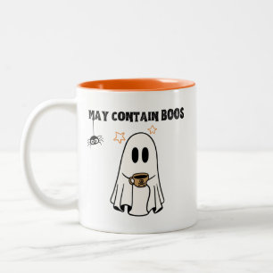 Caneca De Café Em Dois Tons May Contain Boos
