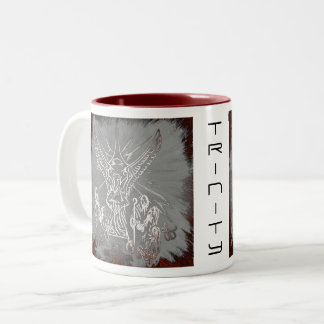 Caneca De Café Em Dois Tons Maze Natal Influente - Cof Triplo