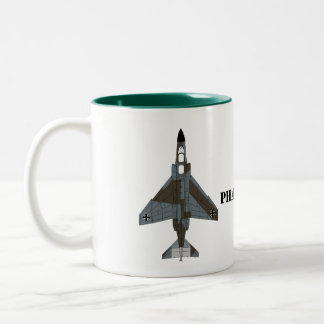 Caneca De Café Em Dois Tons McDonnell Douglas F-4 Phantom II (Luftwaffe)