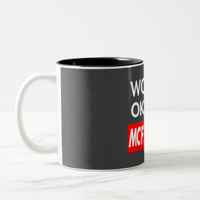 Caneca De Café Em Dois Tons Mcfarland (Esquerda)
