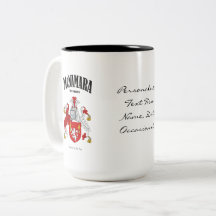 McNamara Family Crest, Tradução e Significado