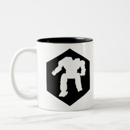 Caneca De Café Em Dois Tons Mech Mug Médio
