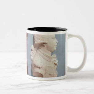 Caneca De Café Em Dois Tons medalhões de George IV