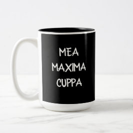 Caneca De Café Em Dois Tons Média Latina Tradicional (Máxima Cuppa)