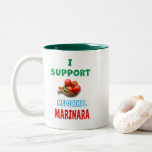 Caneca De Café Em Dois Tons Medicamento Marinara