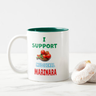 Caneca De Café Em Dois Tons Medicamento Marinara