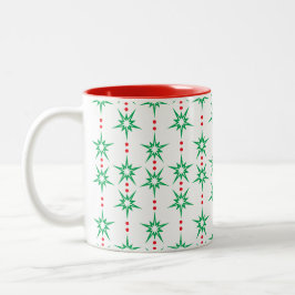 Caneca De Café Em Dois Tons Médio Mod Garland Classic Mug 11oz. -Vermelha