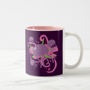 Caneca De Café Em Dois Tons medusa