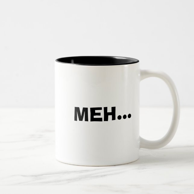 CANECA DE CAFÉ EM DOIS TONS MEH…, MEH… (Direita)
