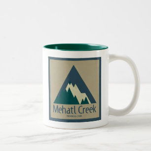 Caneca De Café Em Dois Tons Mehatl Creek Provincial Park Rustic