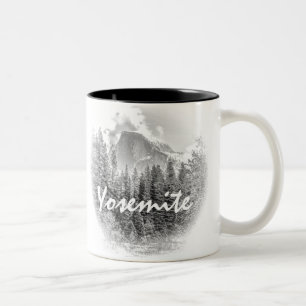 Caneca De Café Em Dois Tons Meia abóbada no inverno