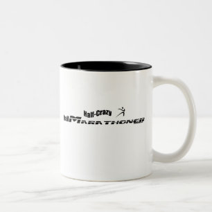 CANECA DE CAFÉ EM DOIS TONS MEIO MARATHONER