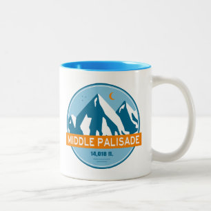 Caneca De Café Em Dois Tons Meio Palisade Estrelas da Califórnia Lua