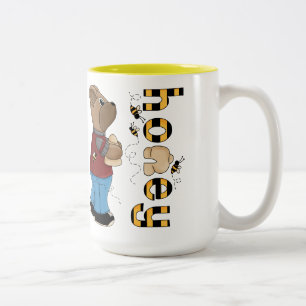 Caneca De Café Em Dois Tons Mel 2 Mug