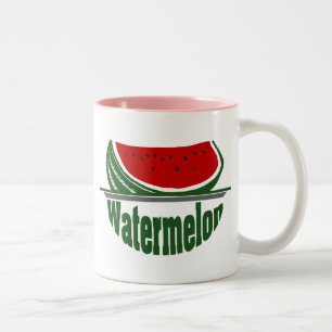 Caneca De Café Em Dois Tons Melancia